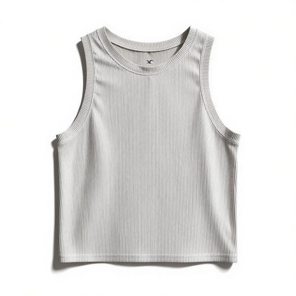 Hollister Tops - Hollister Cropped Ribbed Must Have Collection Tank
